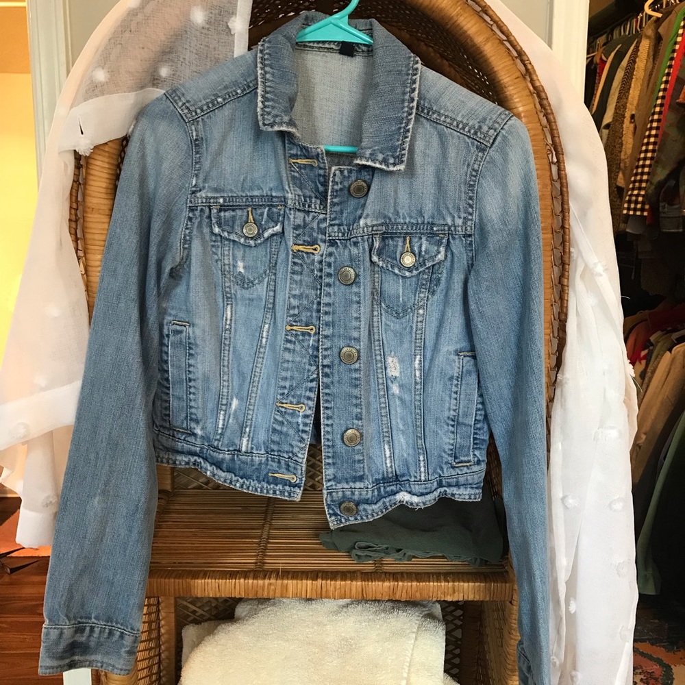 Blue jean jacket